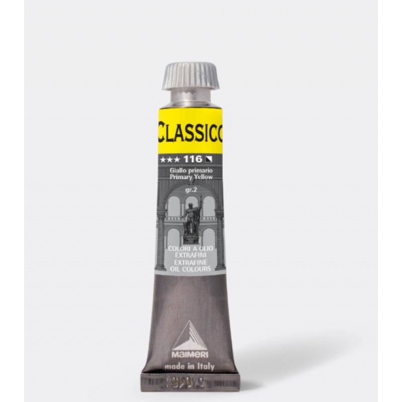 Χρώμα Λαδιού Maimeri Classico Primary Yellow 20ml Fila