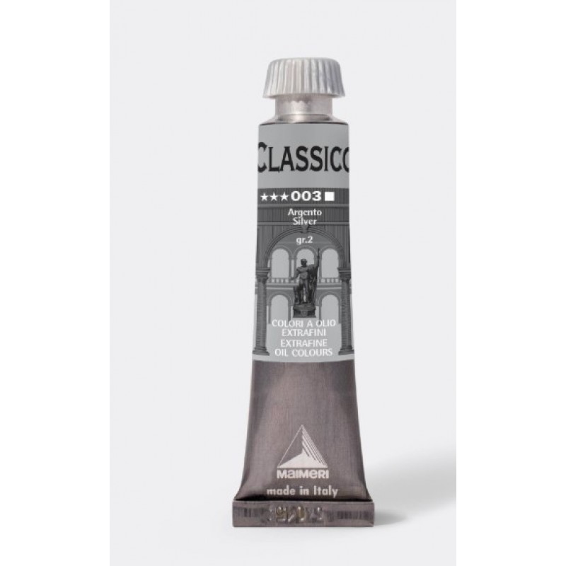 Χρώμα Λαδιού Maimeri Classico Silver 20ml Fila