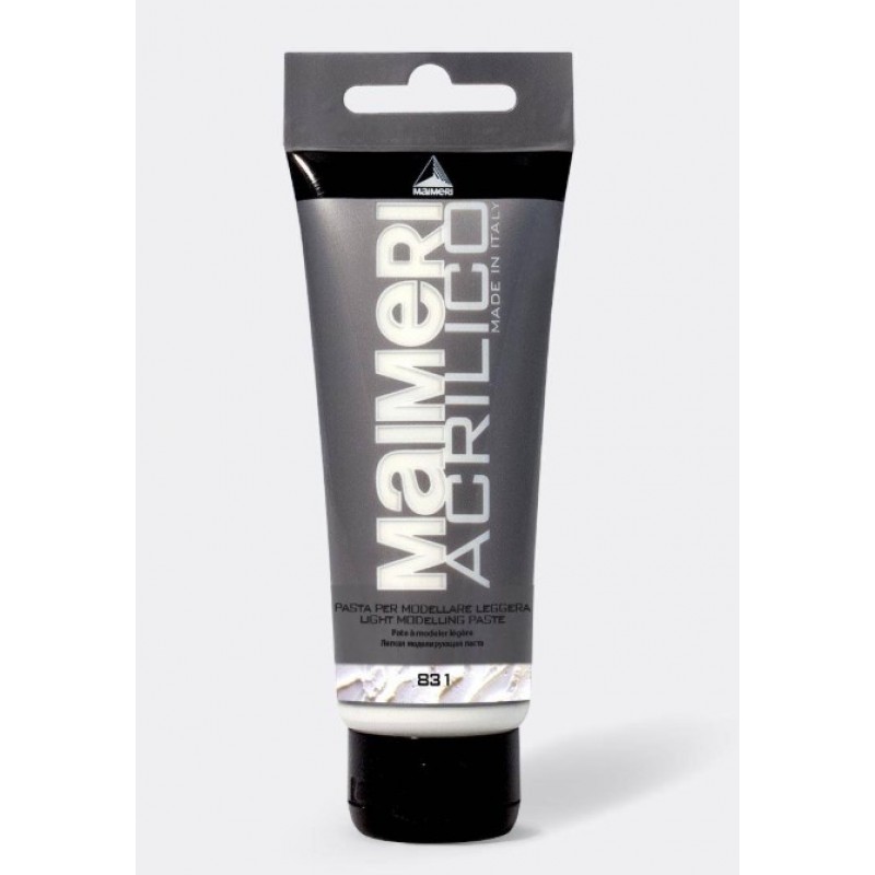 Χρώμα Λαδιού Maimeri Acrilico White Light Modelling Paste 200ml Fila