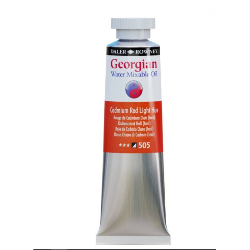 Υδατοδιαλυτό Χρώμα Λαδιού 37ml Cadmium Red Light Hue Georgian 