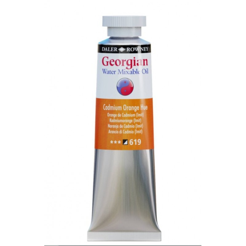Υδατοδιαλυτό Χρώμα Λαδιού 37ml Cadmium Orange Hue Georgian 