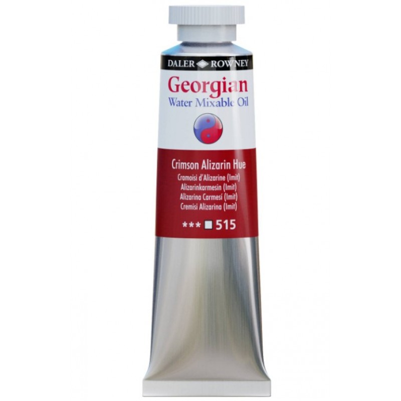 Υδατοδιαλυτό Χρώμα Λαδιού 37ml Crimson Alizarin Hue Georgian 