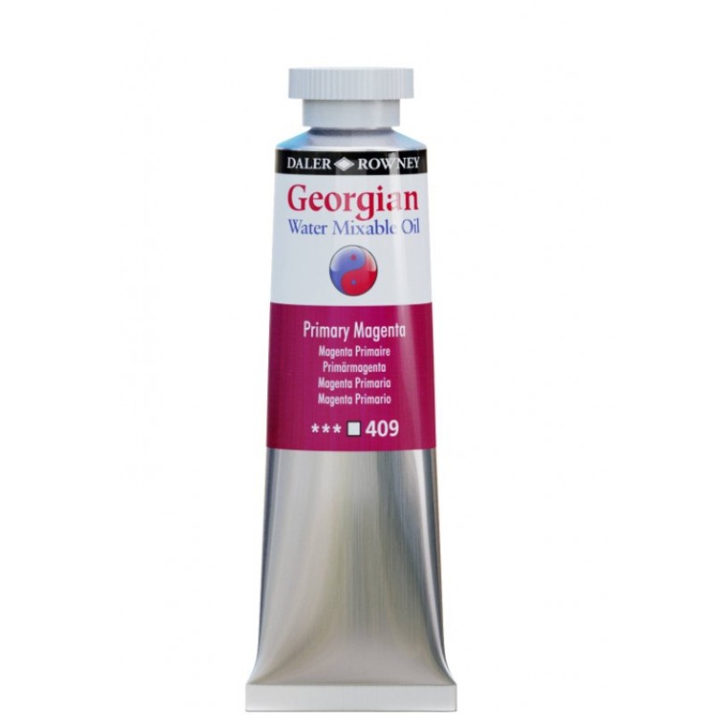 Υδατοδιαλυτό Χρώμα Λαδιού 37ml Primary Magenta Georgian 