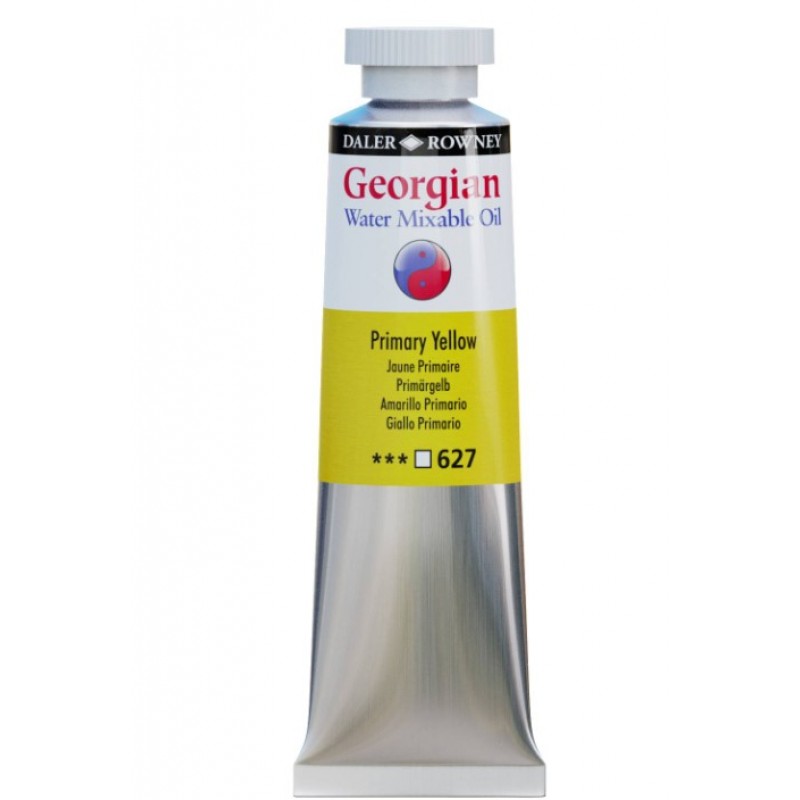 Υδατοδιαλυτό Χρώμα Λαδιού 37ml Primary Yellow Georgian 