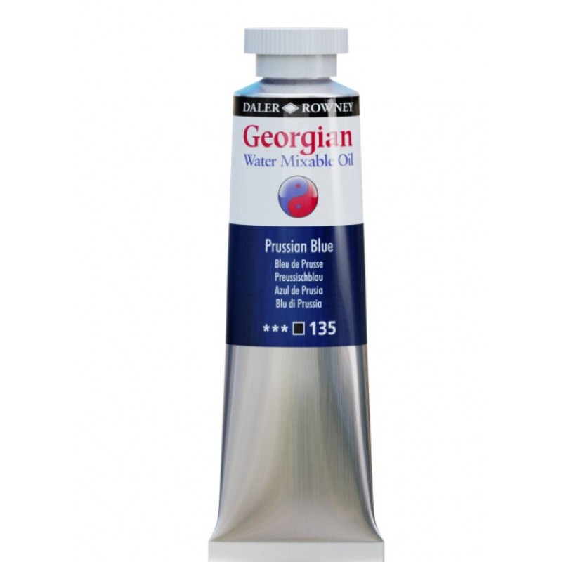 Υδατοδιαλυτό Χρώμα Λαδιού 37ml Prussian Blue Georgian 