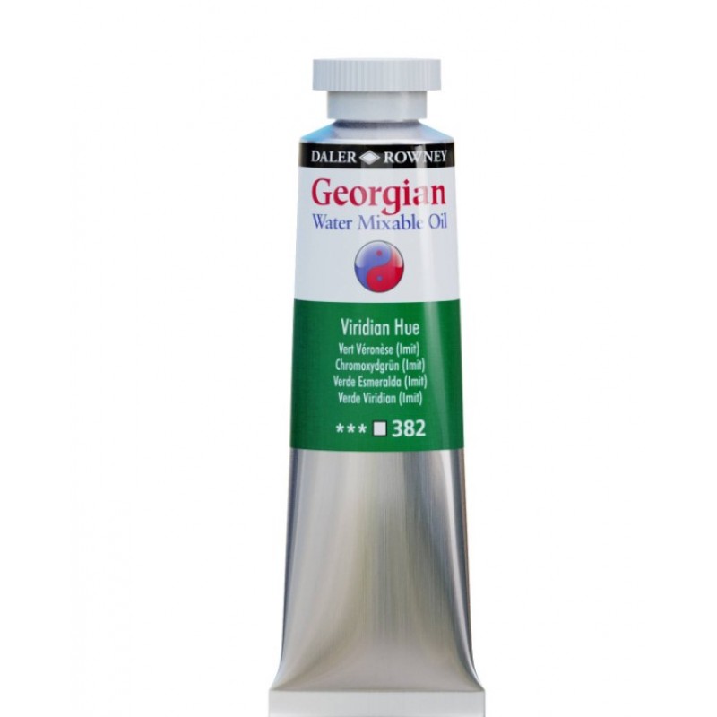 Υδατοδιαλυτό Χρώμα Λαδιού 37ml Viridian Hue Georgian 