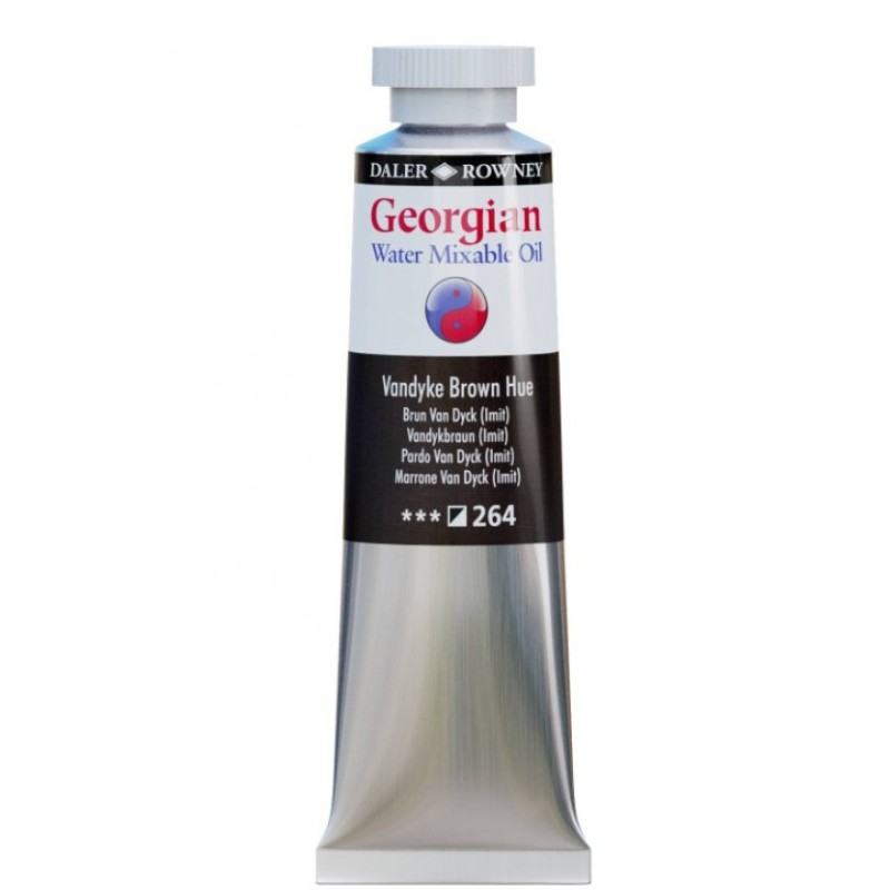 Υδατοδιαλυτό Χρώμα Λαδιού 37ml Vandyke Brown Hue Georgian 