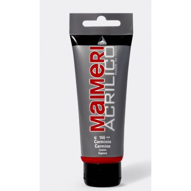 Ακρυλικό Χρώμα Carmine 75ml Maimeri Acrilico 