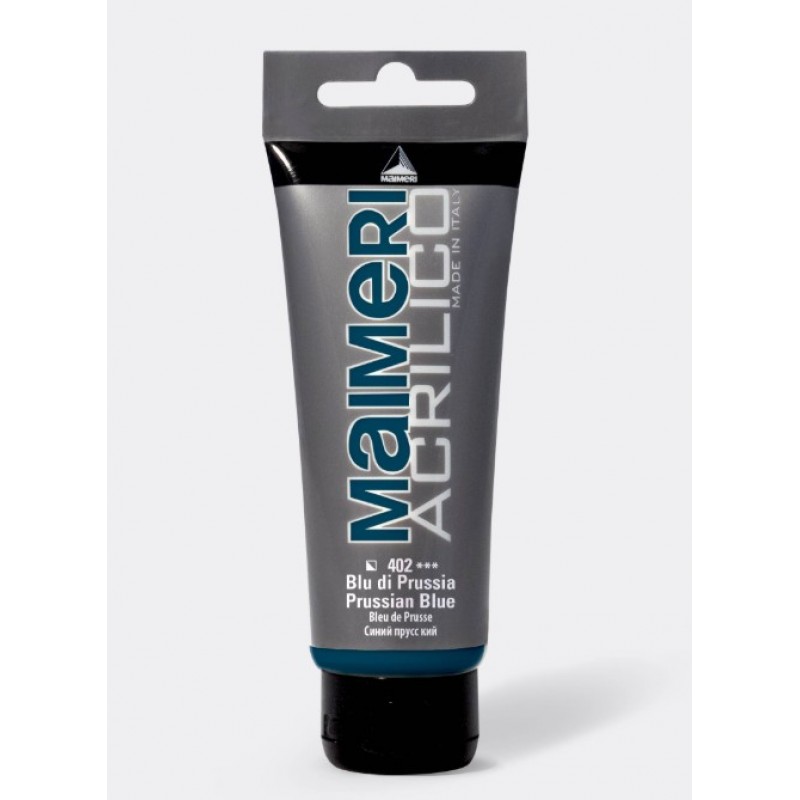 Ακρυλικό Χρώμα Prussian Blue 200ml Maimeri Acrilico 