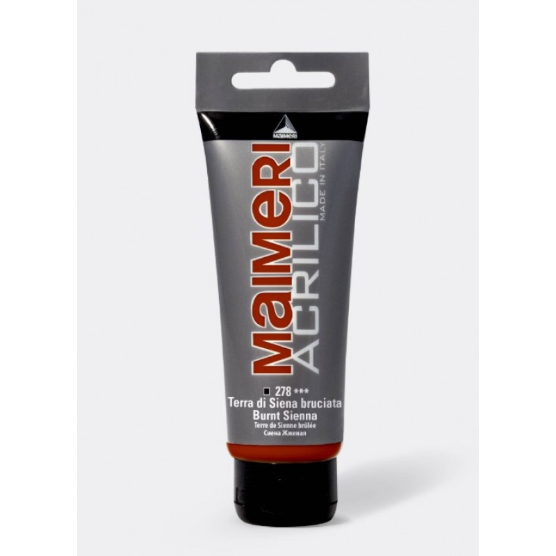 Ακρυλικό Χρώμα Burnt Sienna 75ml Maimeri Acrilico 