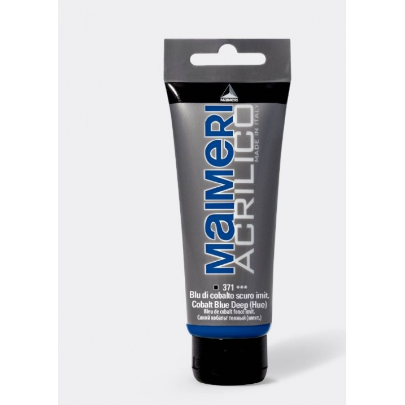 Ακρυλικό Χρώμα Cobalt Blue Deep Hue 200ml Maimeri Acrilico 