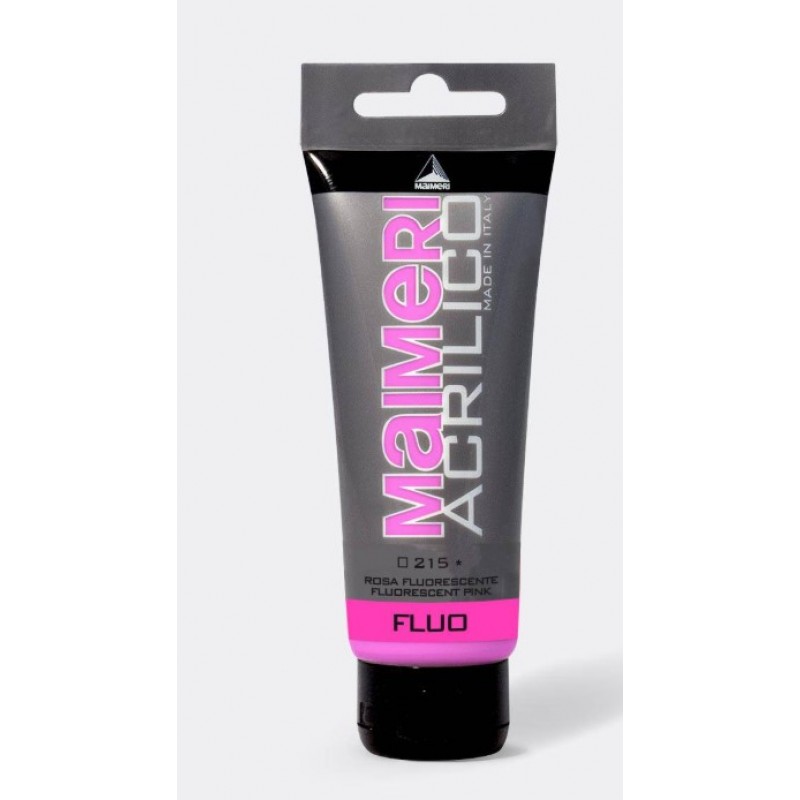 Ακρυλικό Χρώμα Fluorescent Rose 75ml Maimeri Acrilico 