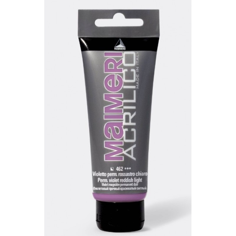 Ακρυλικό Χρώμα Permanent Violet Red Light 200ml Maimeri Acrilico 