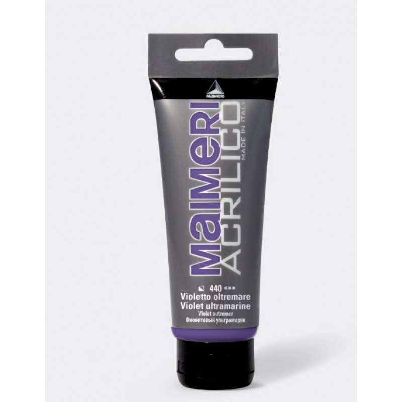 Ακρυλικό Χρώμα Ultramarine Violet 75ml Maimeri Acrilico 