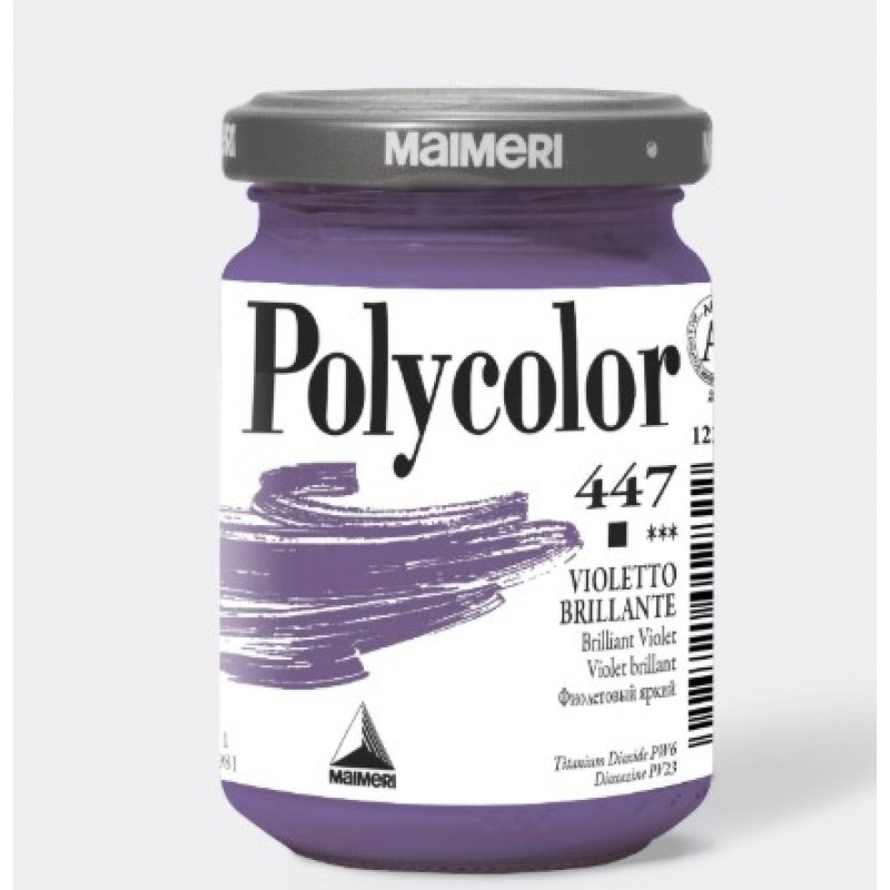 Ακρυλικό Χρώμα Brilliant Violet 140ml Maimeri Polycolor 