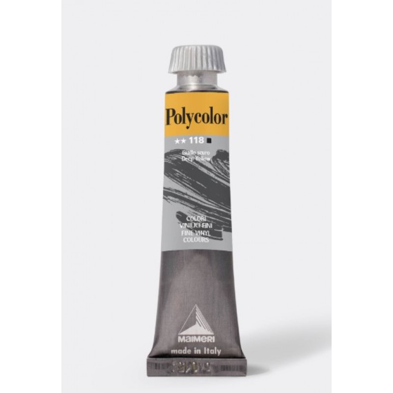 Ακρυλικό Χρώμα Deep Yellow 20ml Maimeri Polycolor 