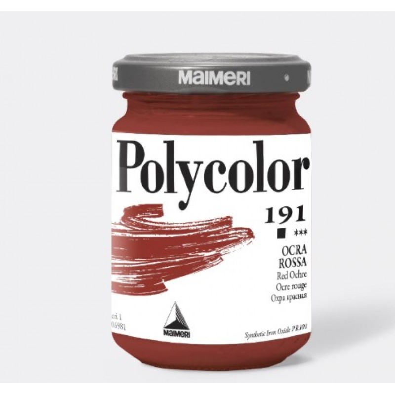 Ακρυλικό Χρώμα Red Ochre 140ml Maimeri Polycolor 