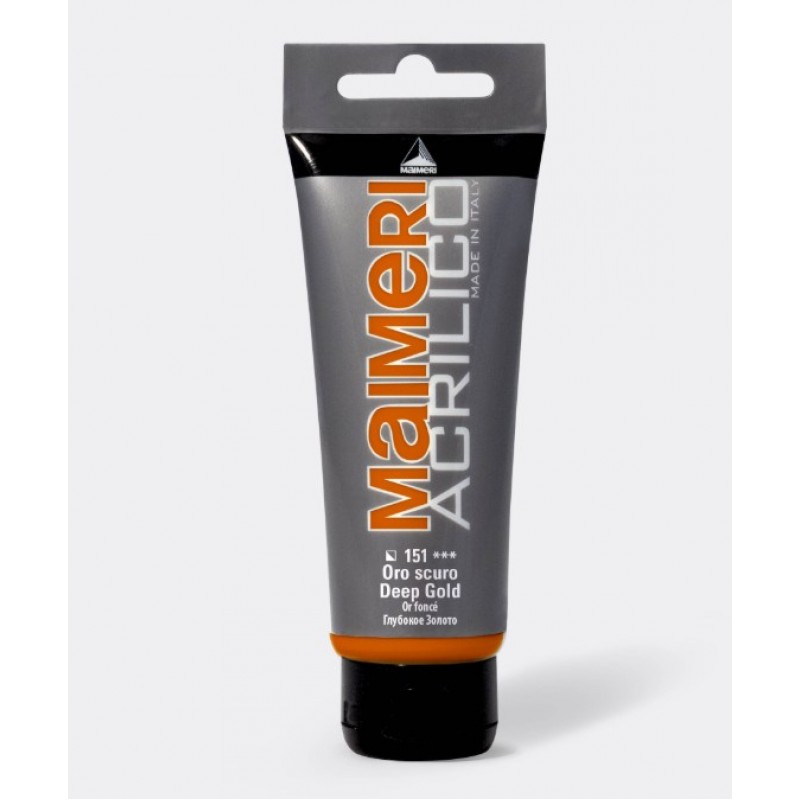 Ακρυλικό Χρώμα Deep Gold 75ml Maimeri Acrilico 