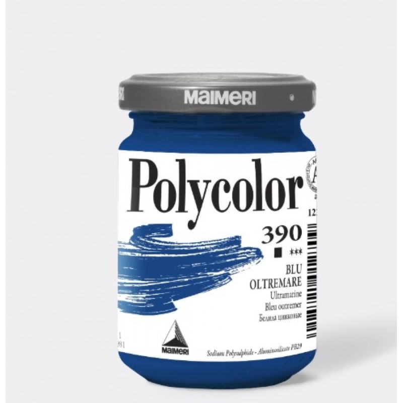 Ακρυλικό Χρώμα Ultramarine 140ml Maimeri Polycolor 
