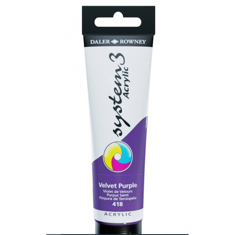 Ακρυλικό Χρώμα 150ml Velvet Purple System 3