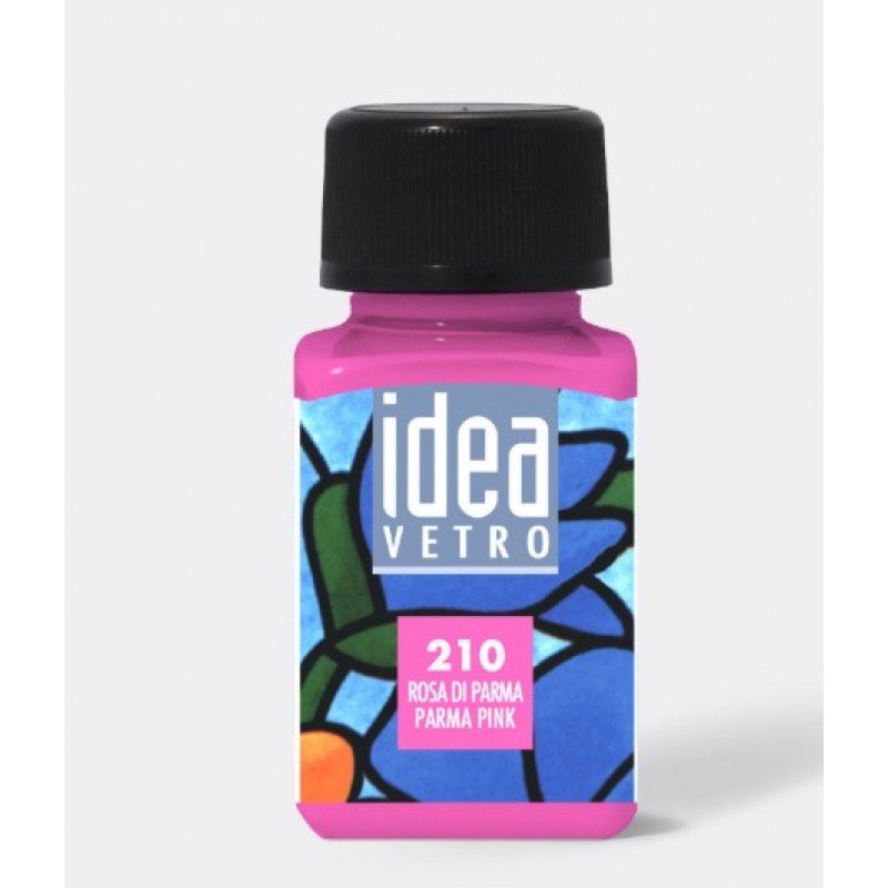 Χρώμα Για Γυαλί Parma Red 60ml Maimeri Idea Vetro