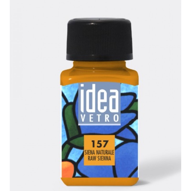 Χρώμα Για Γυαλί Raw Sienna 60ml Maimeri Idea Vetro