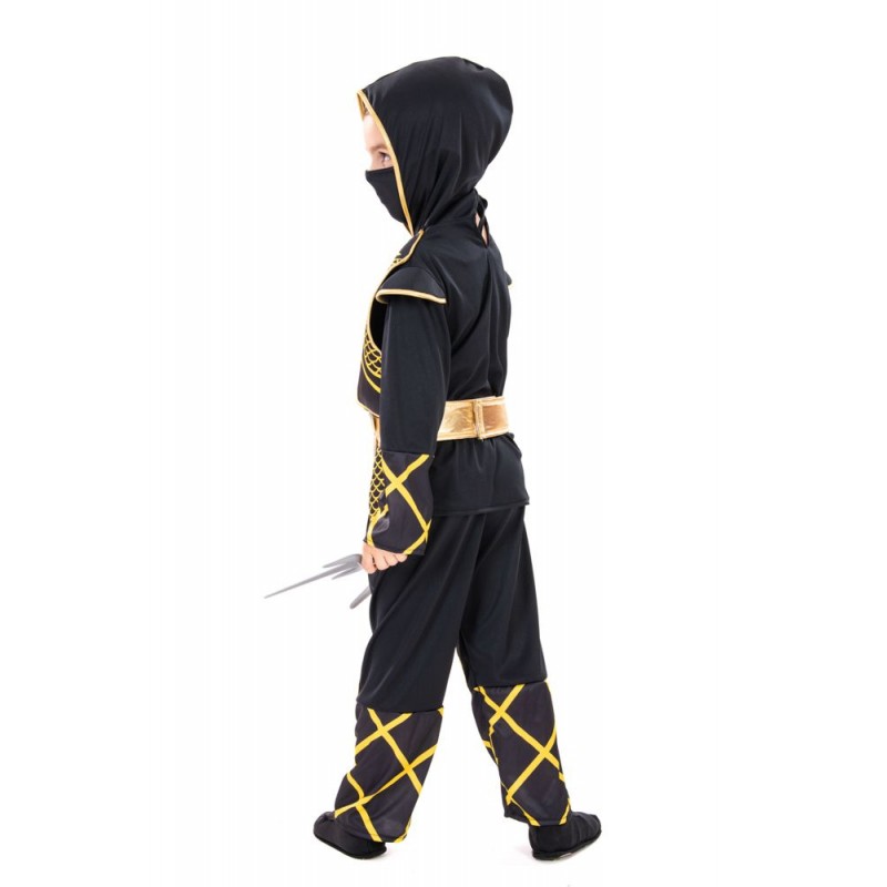 Αποκριάτικη Παιδική Στολή Golden Ninja