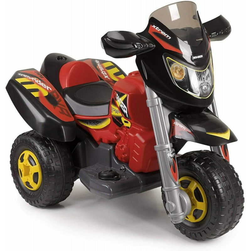 Μηχανή Παιδική Τρίκυκλη Racer Ηλεκτροκίνητη 6 Volt Κόκκινη Feber