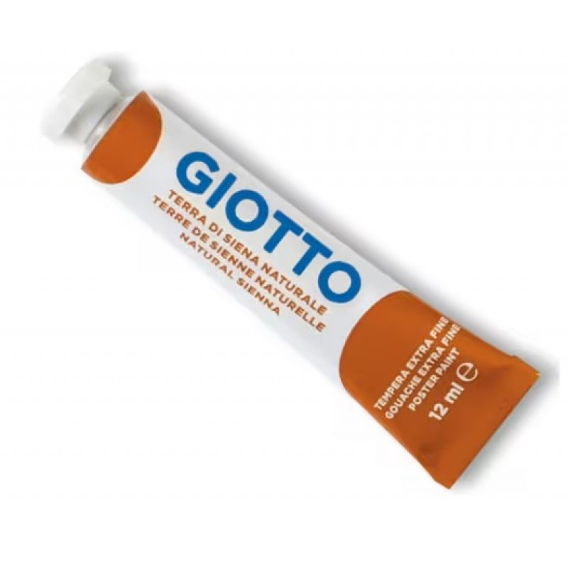 Τέμπερα Σωληνάριο Ανοιχτό Καφέ 12ml No20 Natural Sienna Giotto 