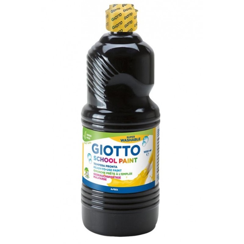 Τέμπερα Μαύρο 1000ml Giotto