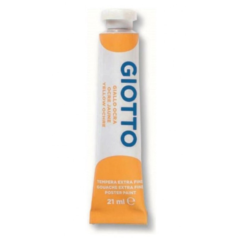 Τέμπερα Κίτρινο Ώχρα 12ml Giotto