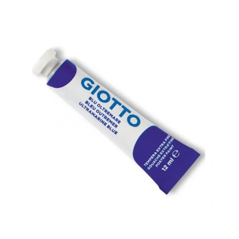 Τέμπερα Μπλε Σκούρο 12ml Giotto