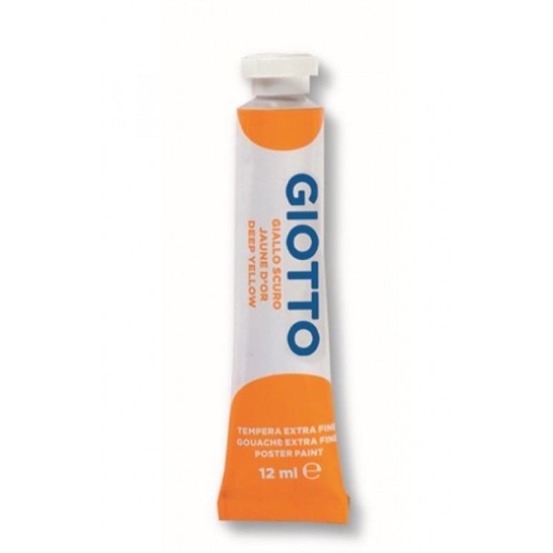 Τέμπερα Κίτρινο Σκούρο 12ml Giotto