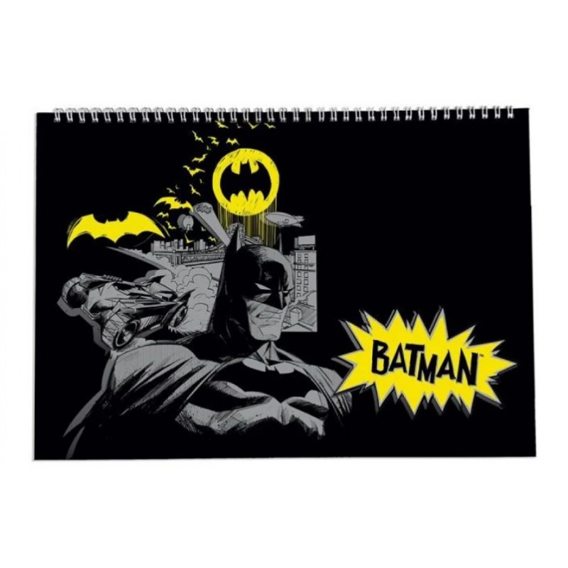 Μπλοκ Ζωγραφικής A4 Batman 30 Φύλλων Graffiti