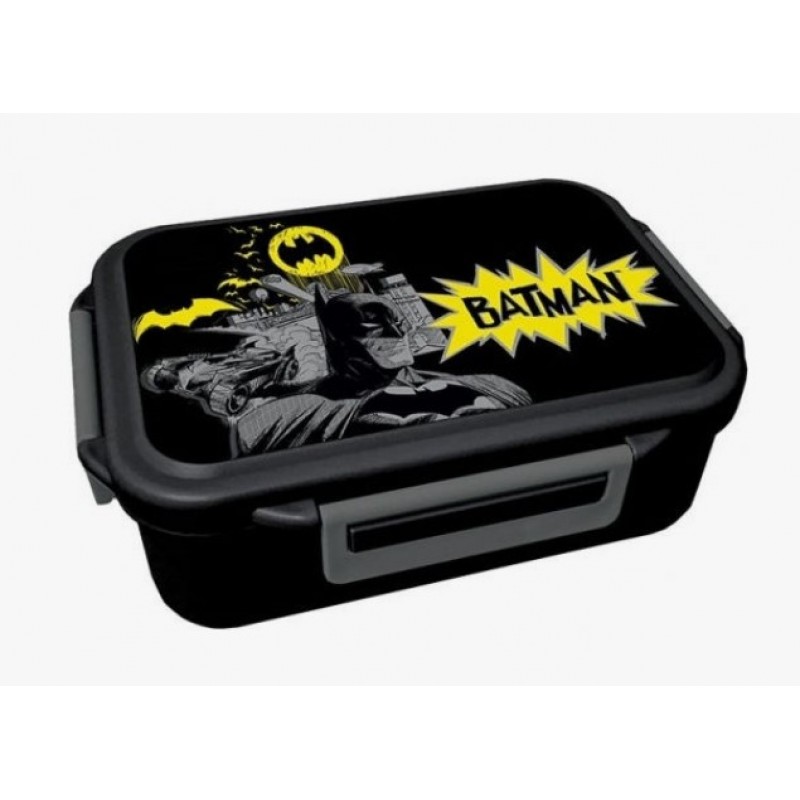 Ανοξείδωτο Παιδικό Δοχείο Φαγητού Batman Graffiti 