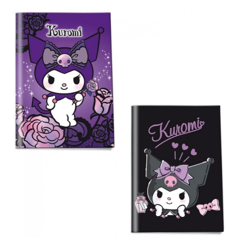 Τετράδιο Καρφίτσα Kuromi 17x25cm 40Φ. Graffiti 