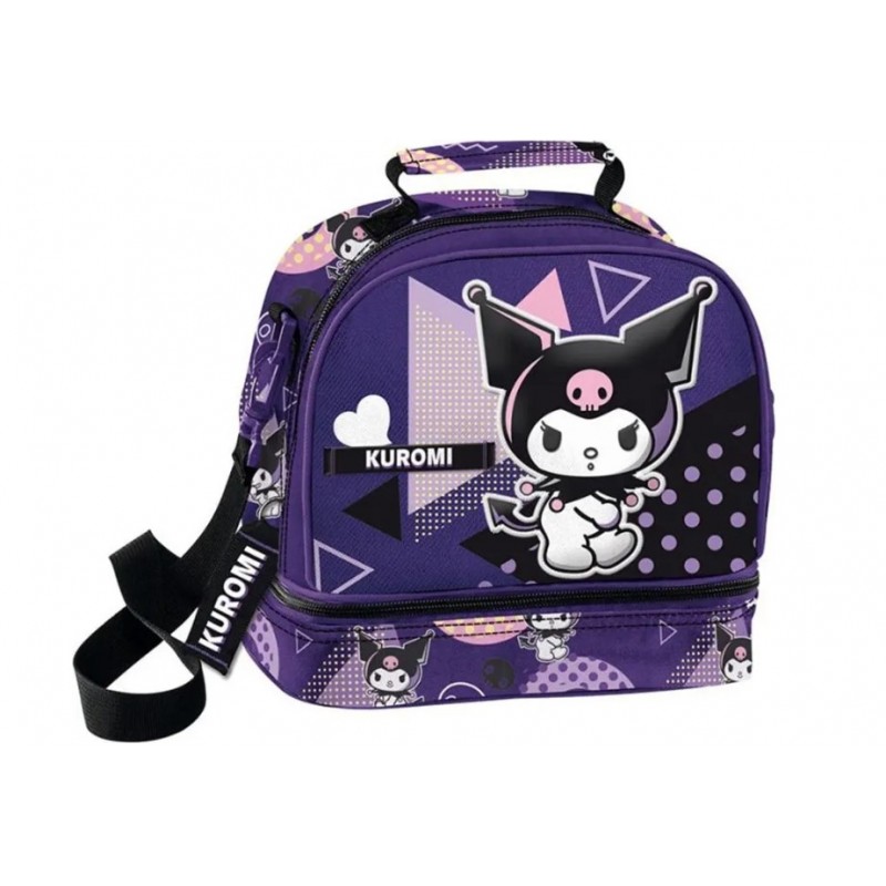 Ισοθερμικό Τσαντάκι Φαγητού Popart Kuromi Graffiti 
