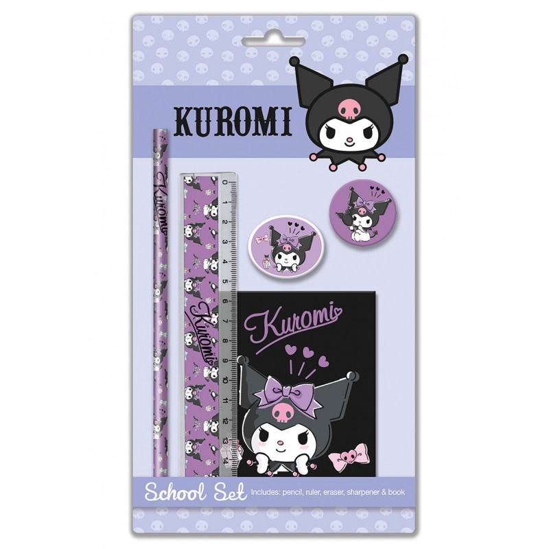 Σχολικό Σετ 5 τμχ Kuromi