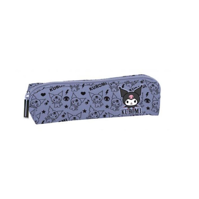 Κασετίνα Βαρελάκι Μικρή Lila Pattern Kuromi