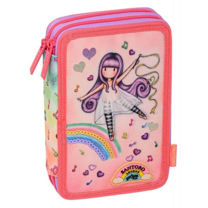 Κασετίνα Διπλή Γεμάτη Little Dancer Grjss