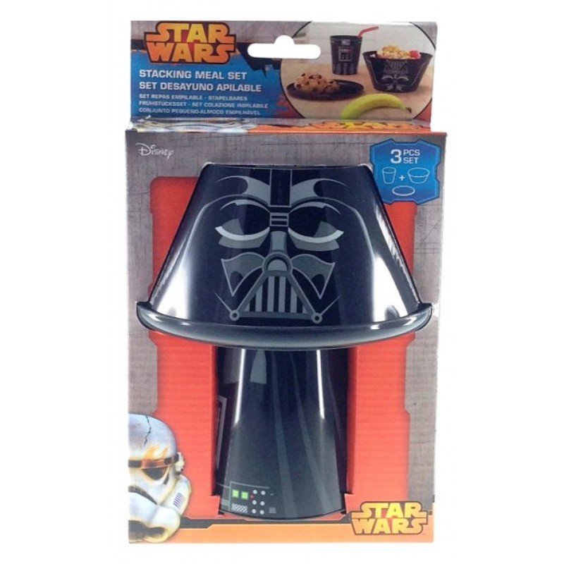 Σετ Φαγητού Star Wars - Darth Vader Πιατάκι, Μπολ, Ποτήρι Graffiti