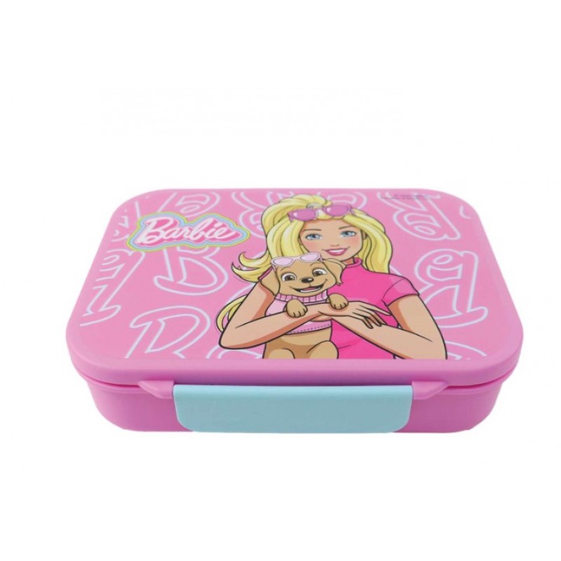 Πλαστικό Παιδικό Δοχείο Φαγητού Barbie Gim