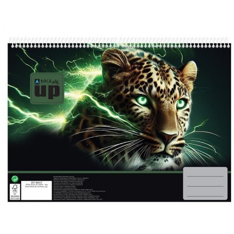 Μπλοκ Ζωγραφικης  Α4 30 Φυλλα Thunder Cat Bmu Gim 