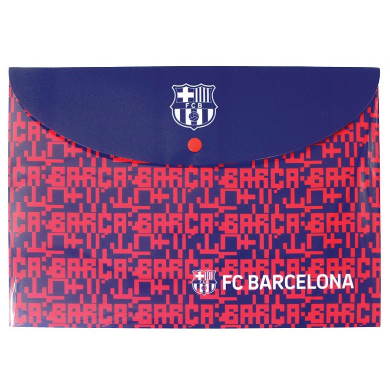 Φάκελος Με Κουμπί Barcelona BMU