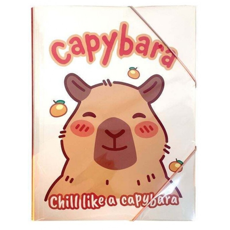 Φάκελος Με Λάστιχο Και Αυτιά Για Χαρτί A4 Cabybara Gim 
