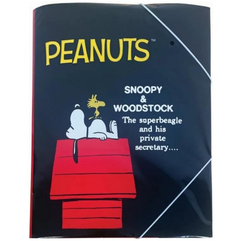 Φάκελος Με Λάστιχο A4 Peanuts BMU