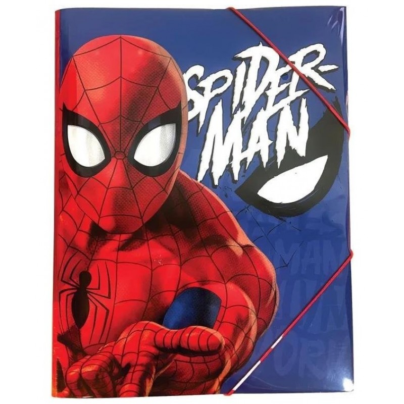 Φάκελος Με Λάστιχο A4 Spiderman BMU
