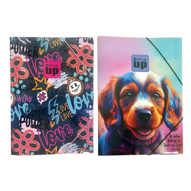 Φάκελος Με Λάστιχο A4 Love-Puppy BMU
