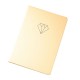 Σημειωματάριο A5 Funkyfish Hardcover Black Gold Gim
