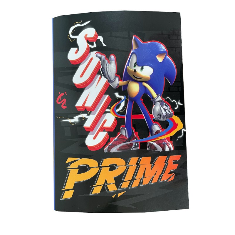 Τετράδιο 40 Φύλλων Sonic Prime 17X25cm Gim